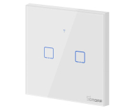 Sonoff Dotykowy Włącznik T1 EU TX (WiFi+RF433 2-kanałowy) - 524640 - zdjęcie 2